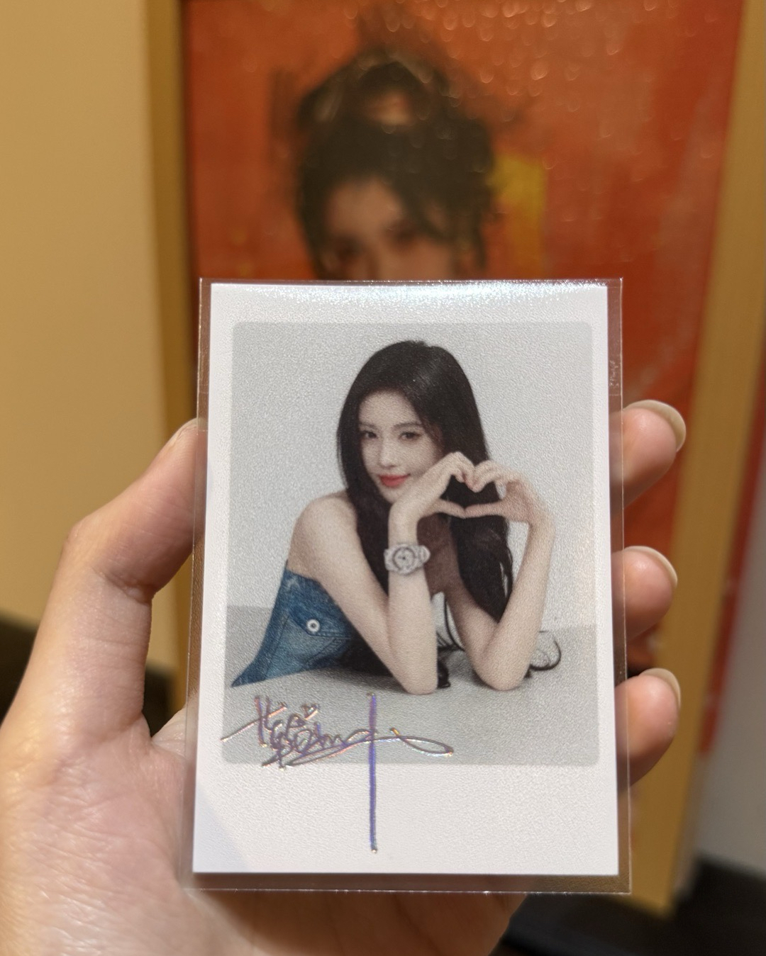 ［貴婦包裝現貨實拍］DEVENA 代言卡 拍立得