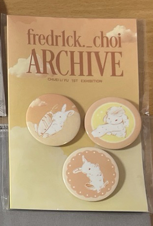 崔立于 攝影展徽章組