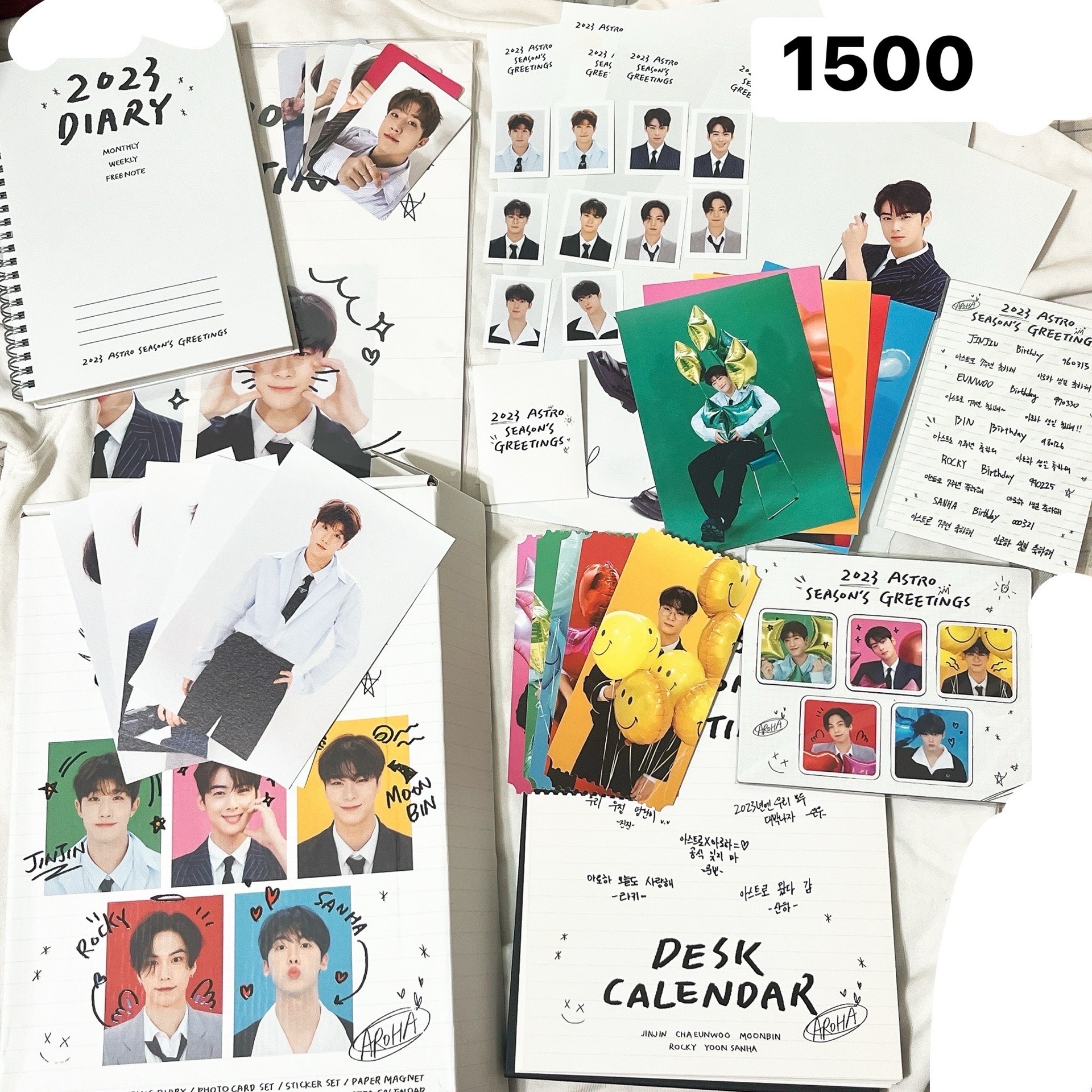 ASTRO 2023 seasons greetings 團體/銀優