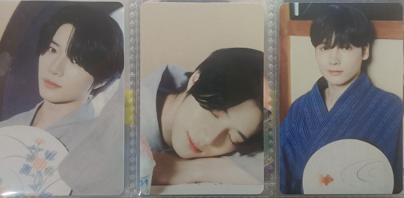 夏日隨即小卡*3（有膠痕）