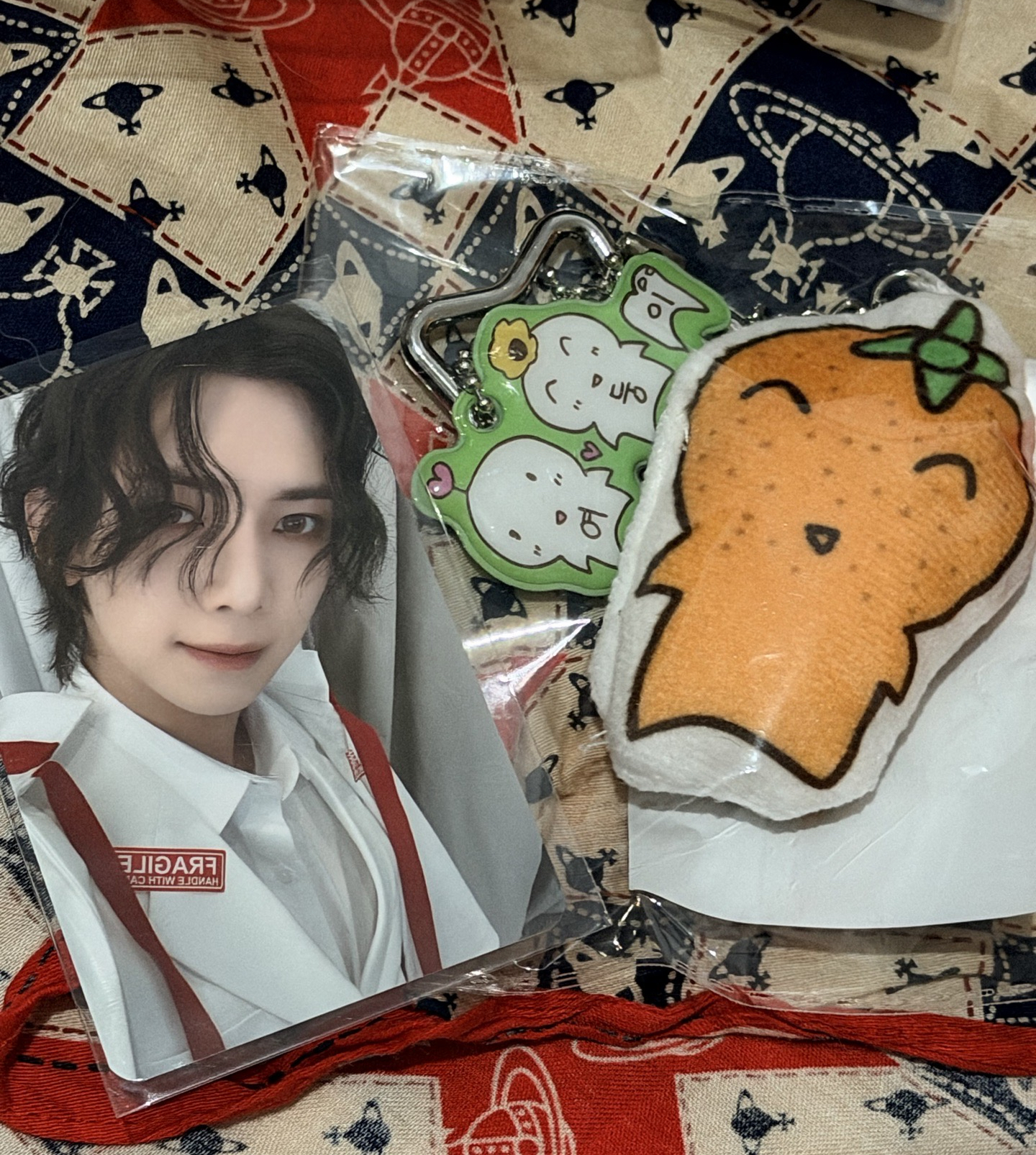 橘子嘿嘿萌場週吊飾