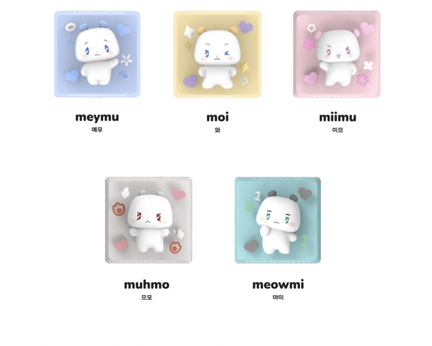 Plave mmmm baby room -斑比鍵帽