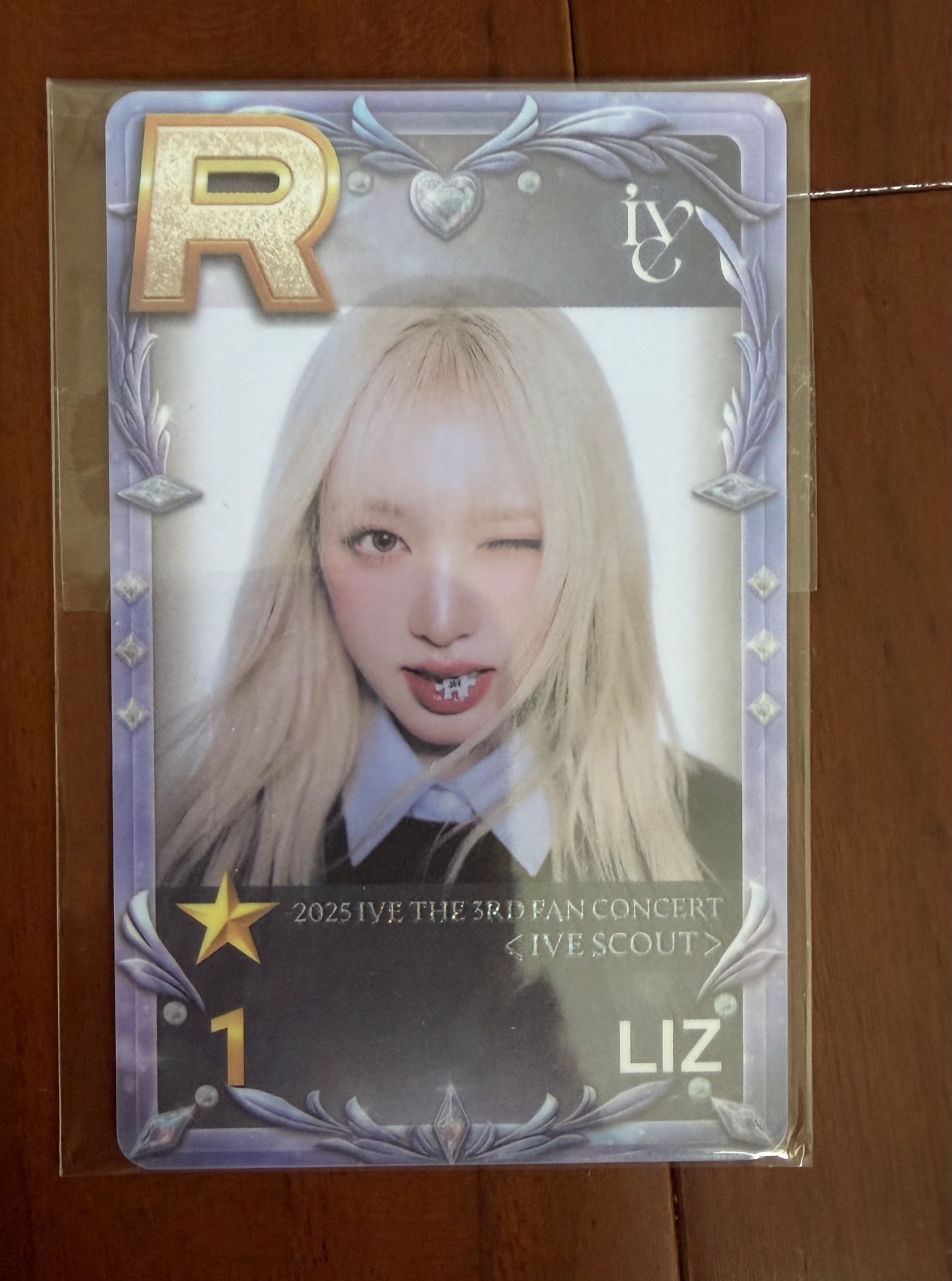 LIZ 25’ FC IVE SCOUT 遊戲卡 