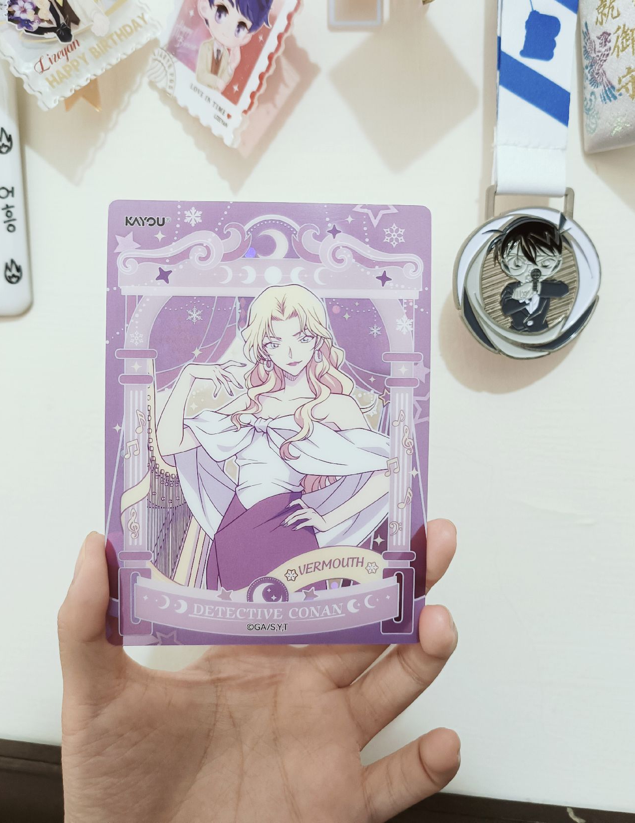 卡游 名偵探柯南相片卡 耀夜版