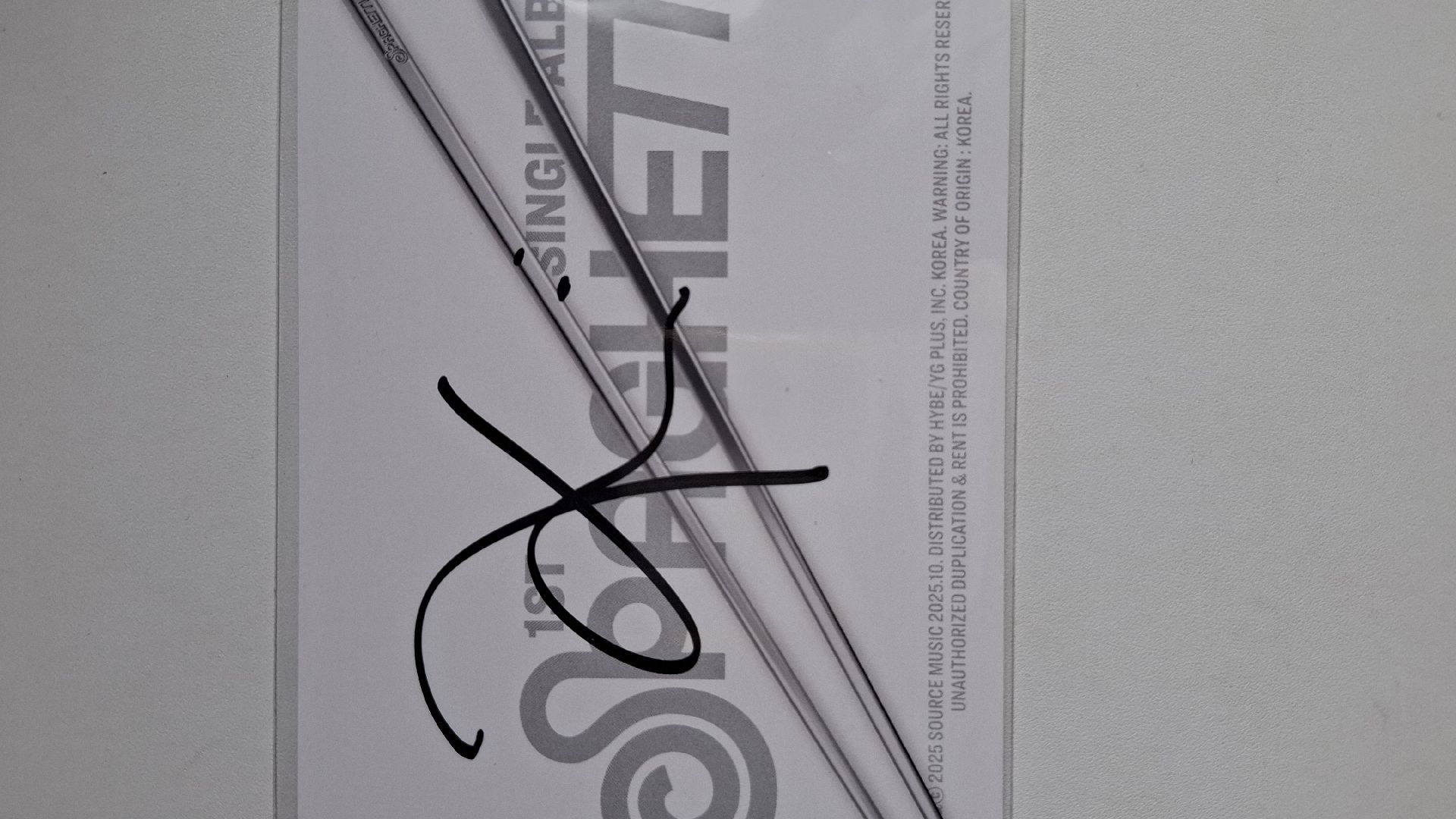 京東中背采源&一葉美版親簽