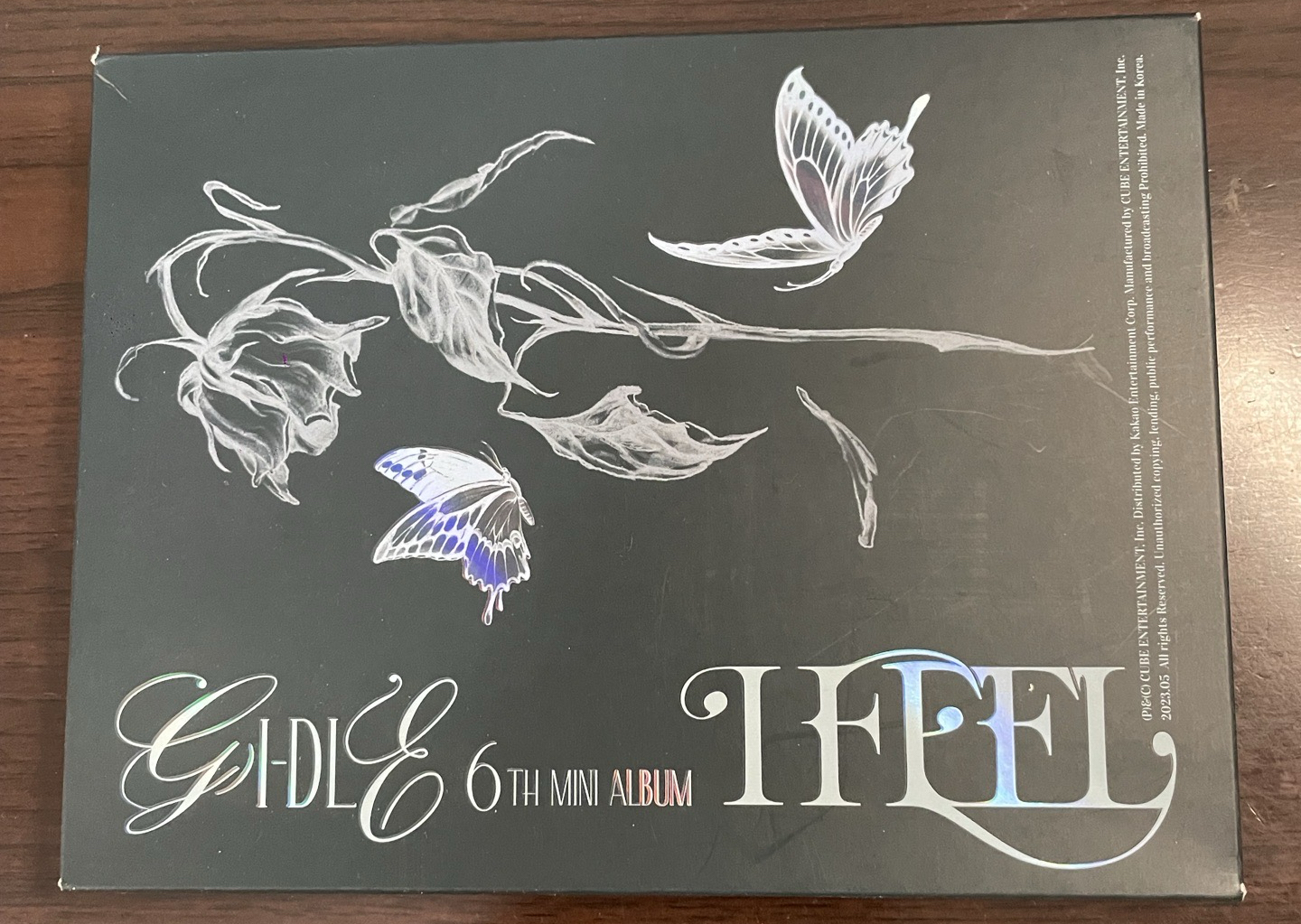 i-dle I feel 空專 butterfly