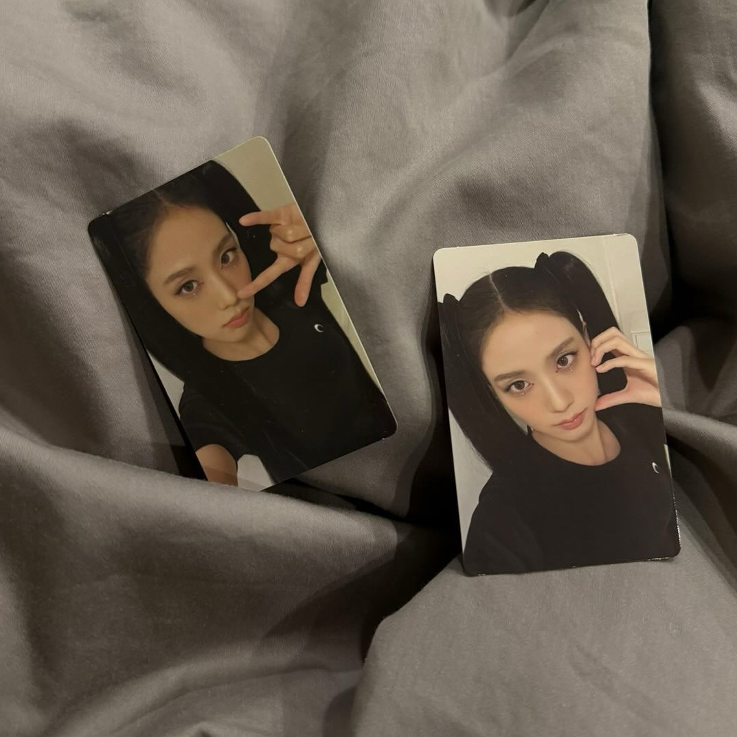 Jisoo ME 黑版專輯卡