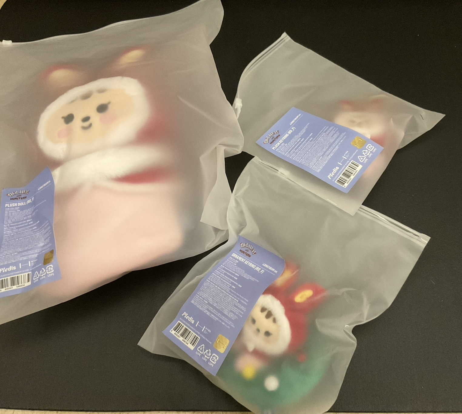 聖誕miniteen 漢 大娃+吊飾