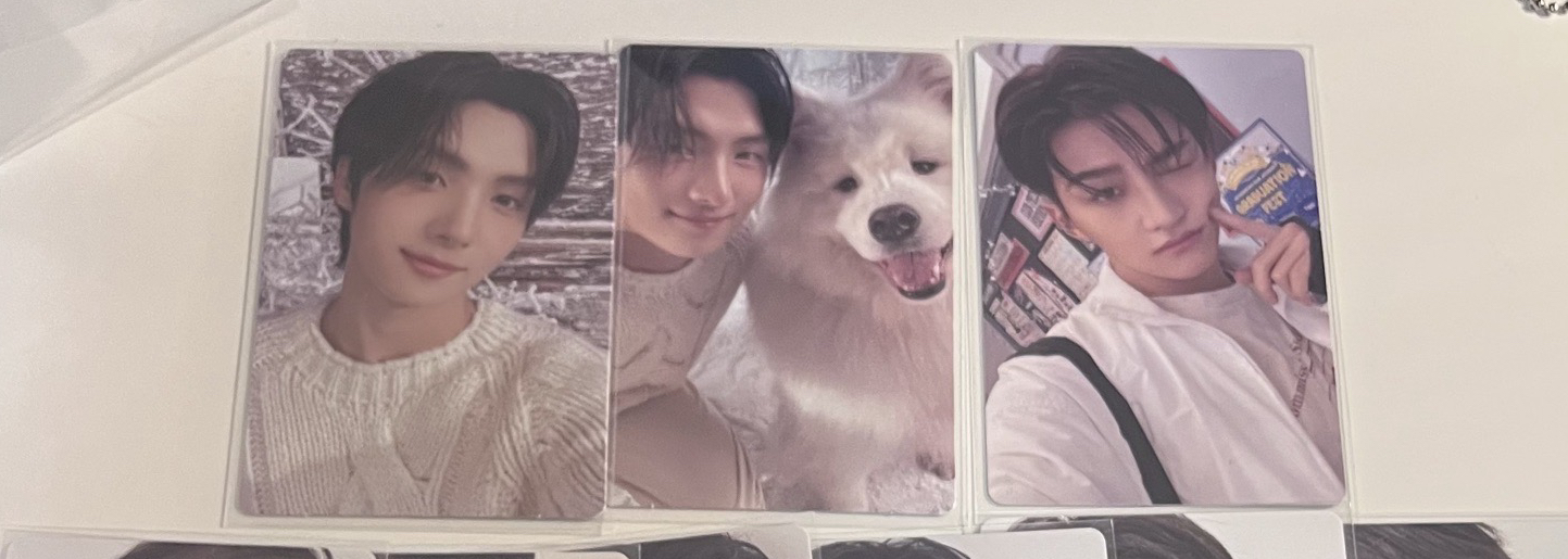 英宰專卡2張志薫專卡1張