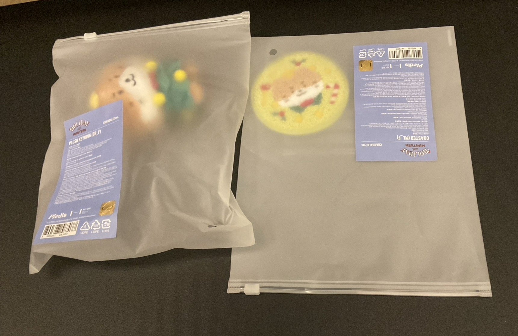 聖誕miniteen 燦 吊飾+杯墊