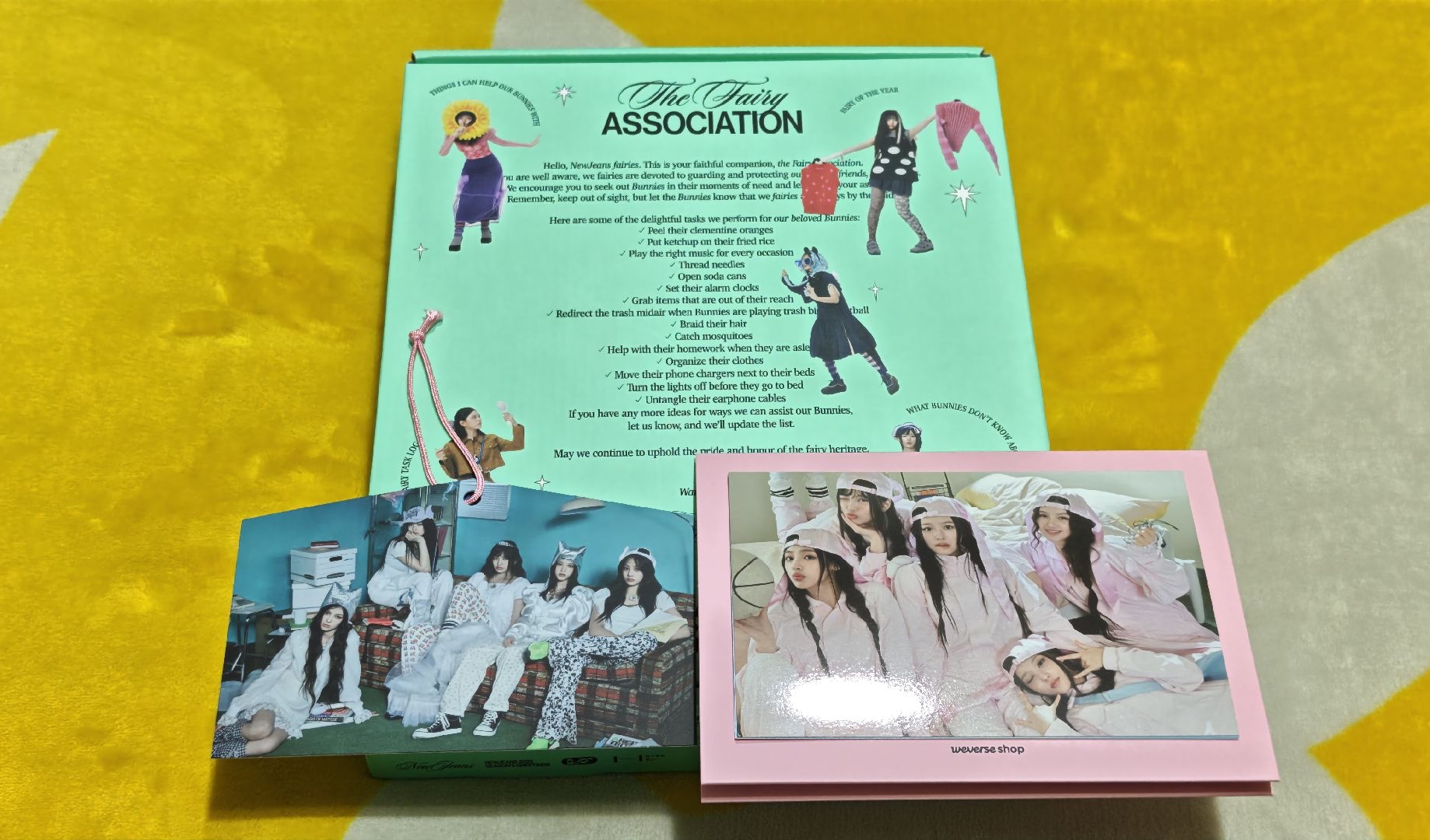 【含整盒小卡+日韓限定雙特典】NewJeans 年曆 2025 (內容物完整無缺件) (日記本無劃痕)