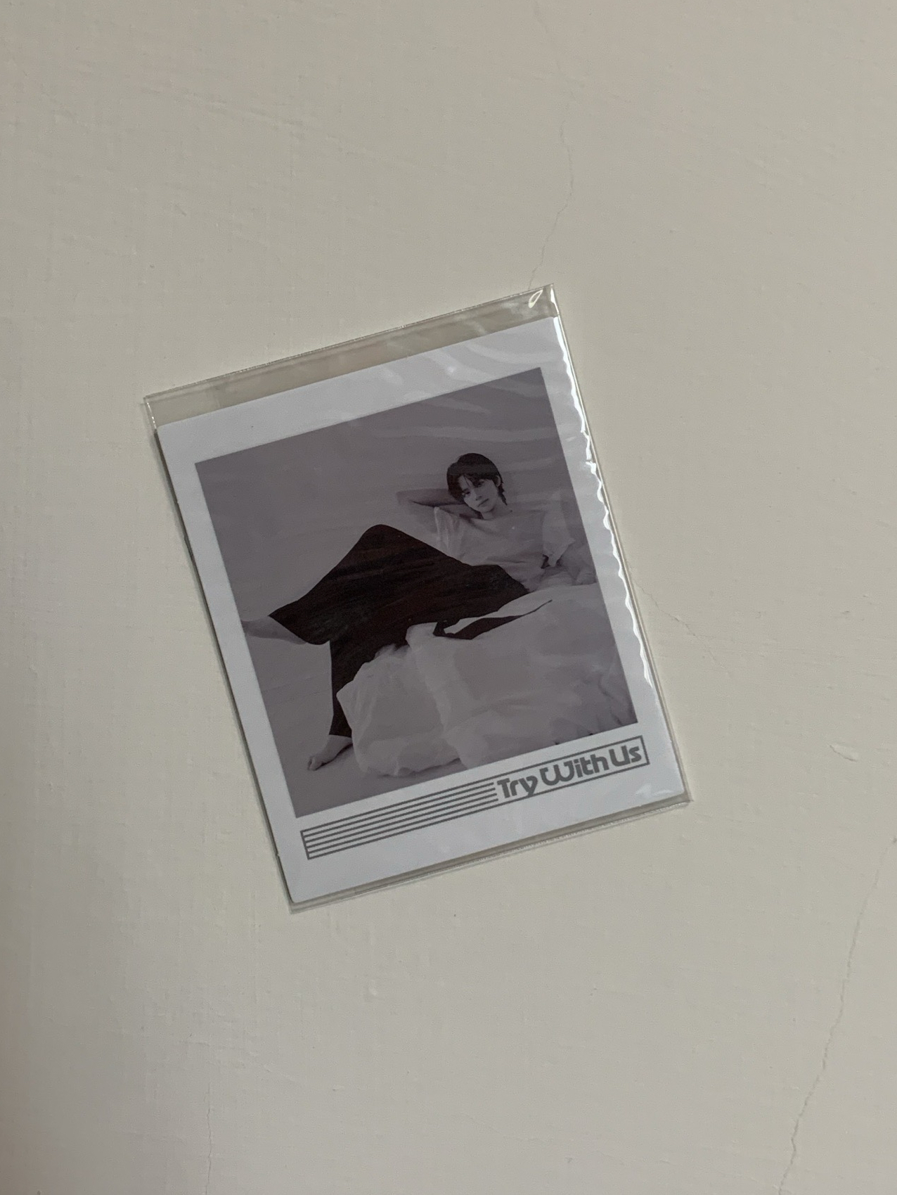 TRY WITH US 專輯卡 拍立得卡