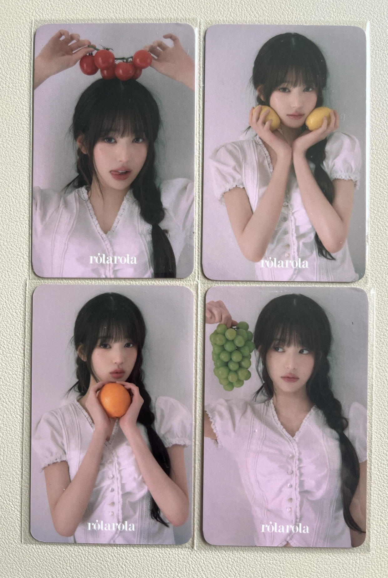 員瑛 rolarola 代言小卡