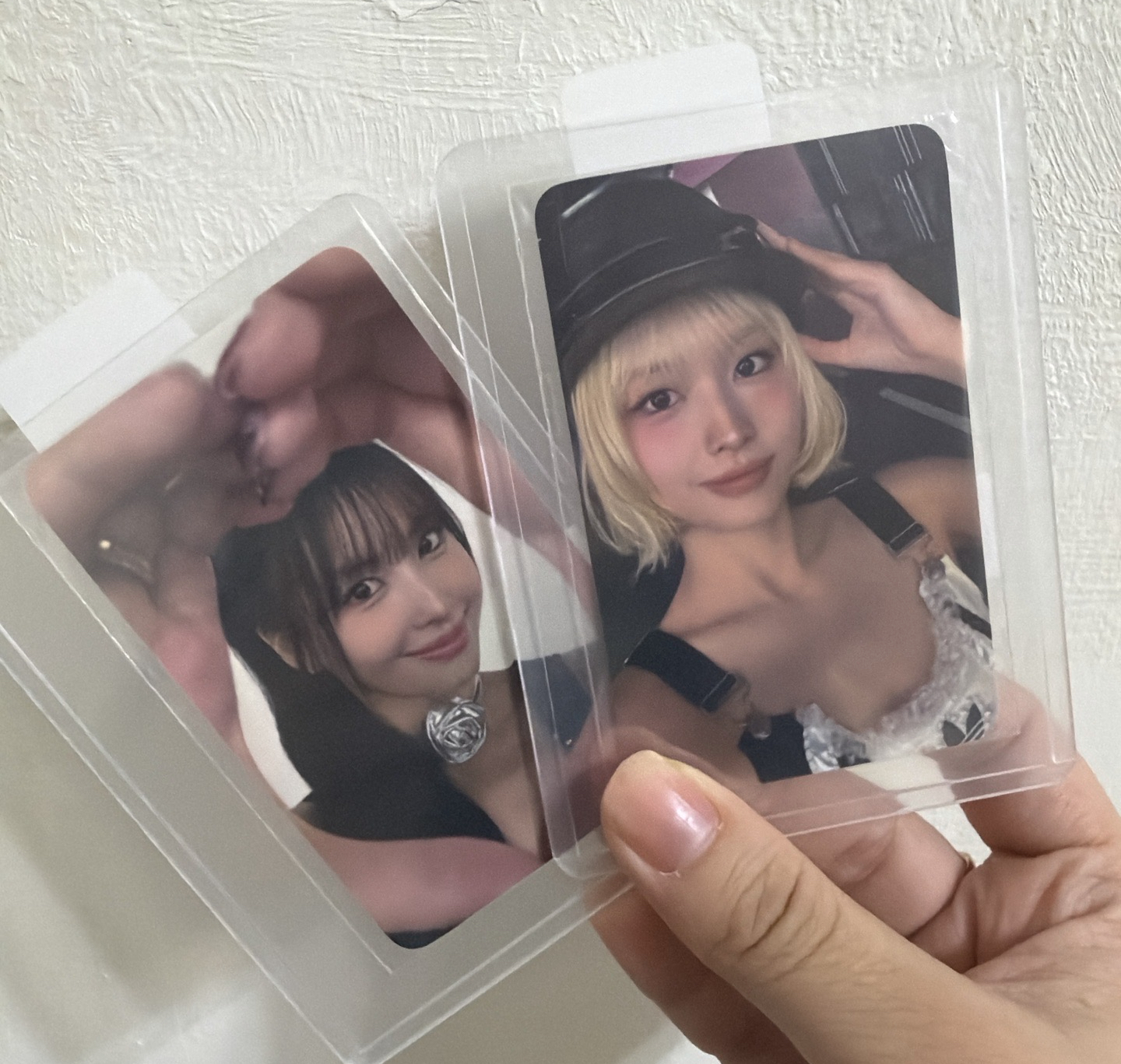 twice 迷14 jyp 原袋未拆幸運卡、首爾快閃一套18張（狗耳、愛心）