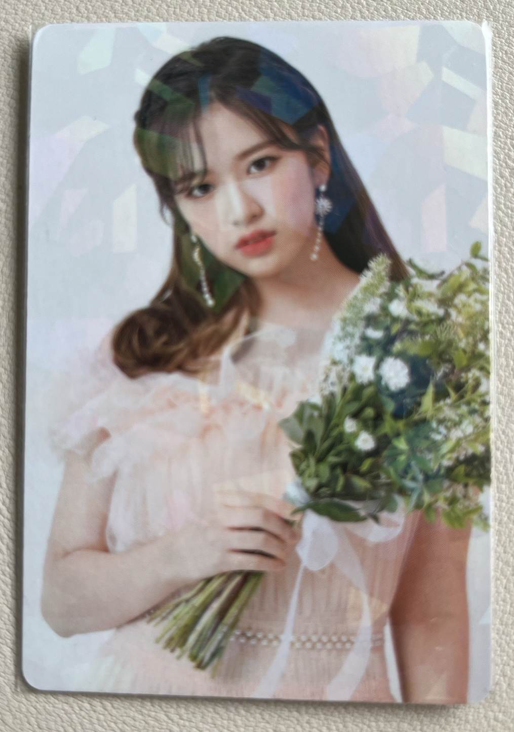 SUPER*IZ 捧花小卡 閃卡