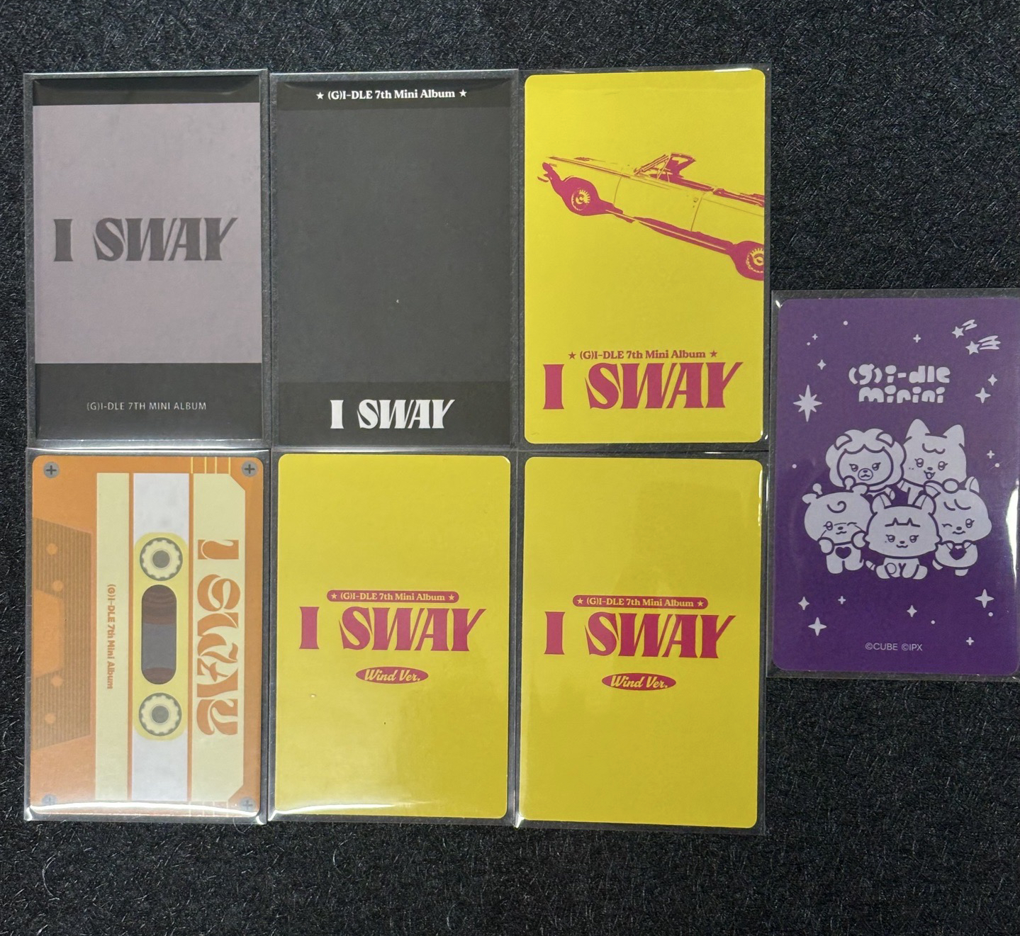 🍓i-dle I SWAY 專卡/特典