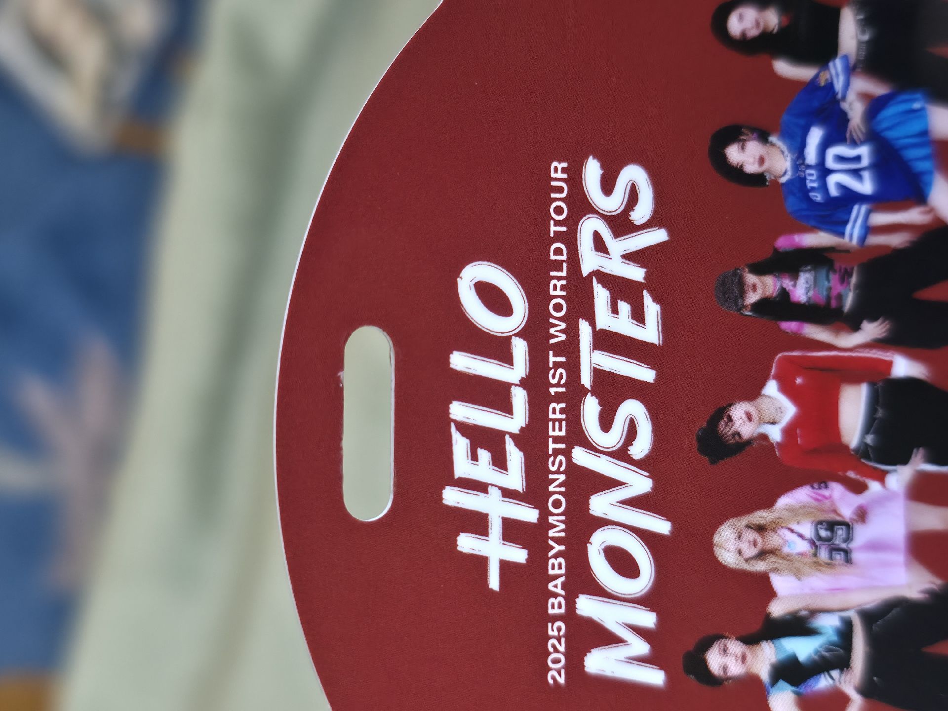 二手官方手燈、2025世巡VIP專屬吊牌／明信片、DRIPms幸運卡、YG預售禮小卡