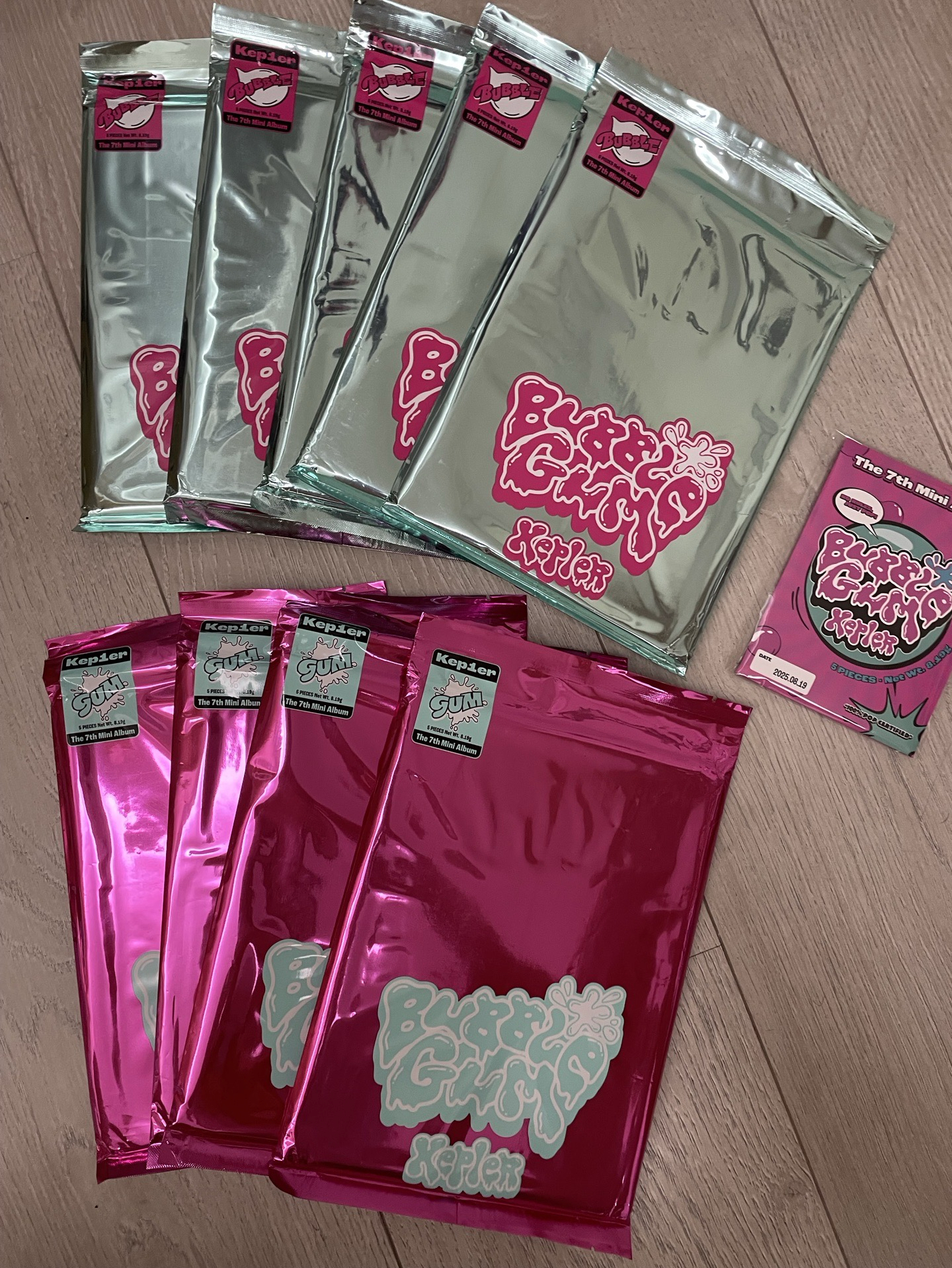 Kep1er bubble gum未拆專