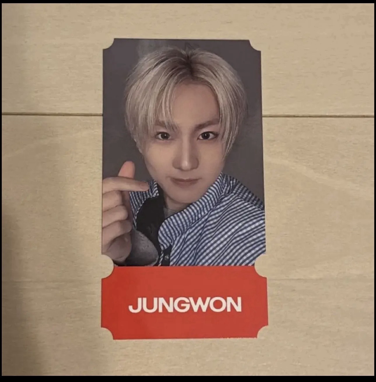 梁禎元 2025 ENHYPEN CAFE 日咖滿額卡