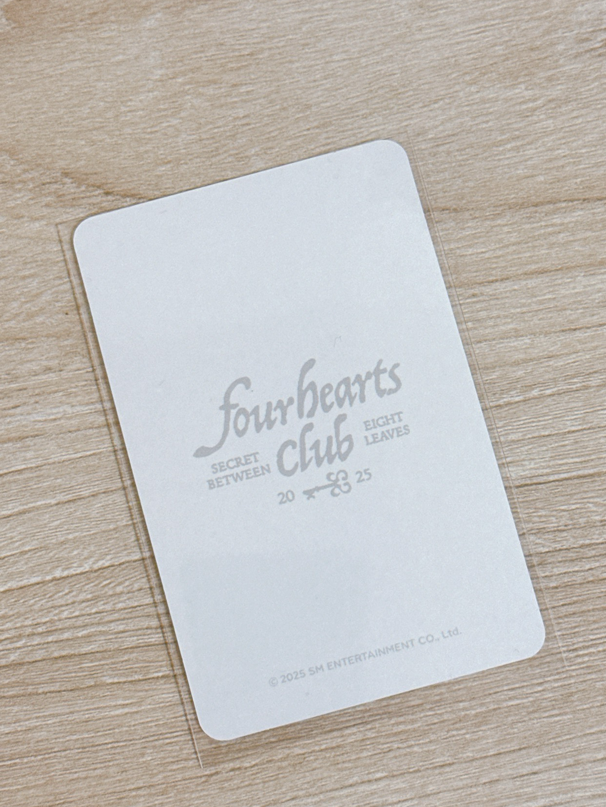 Four hearts club 束口袋卡（Ian）