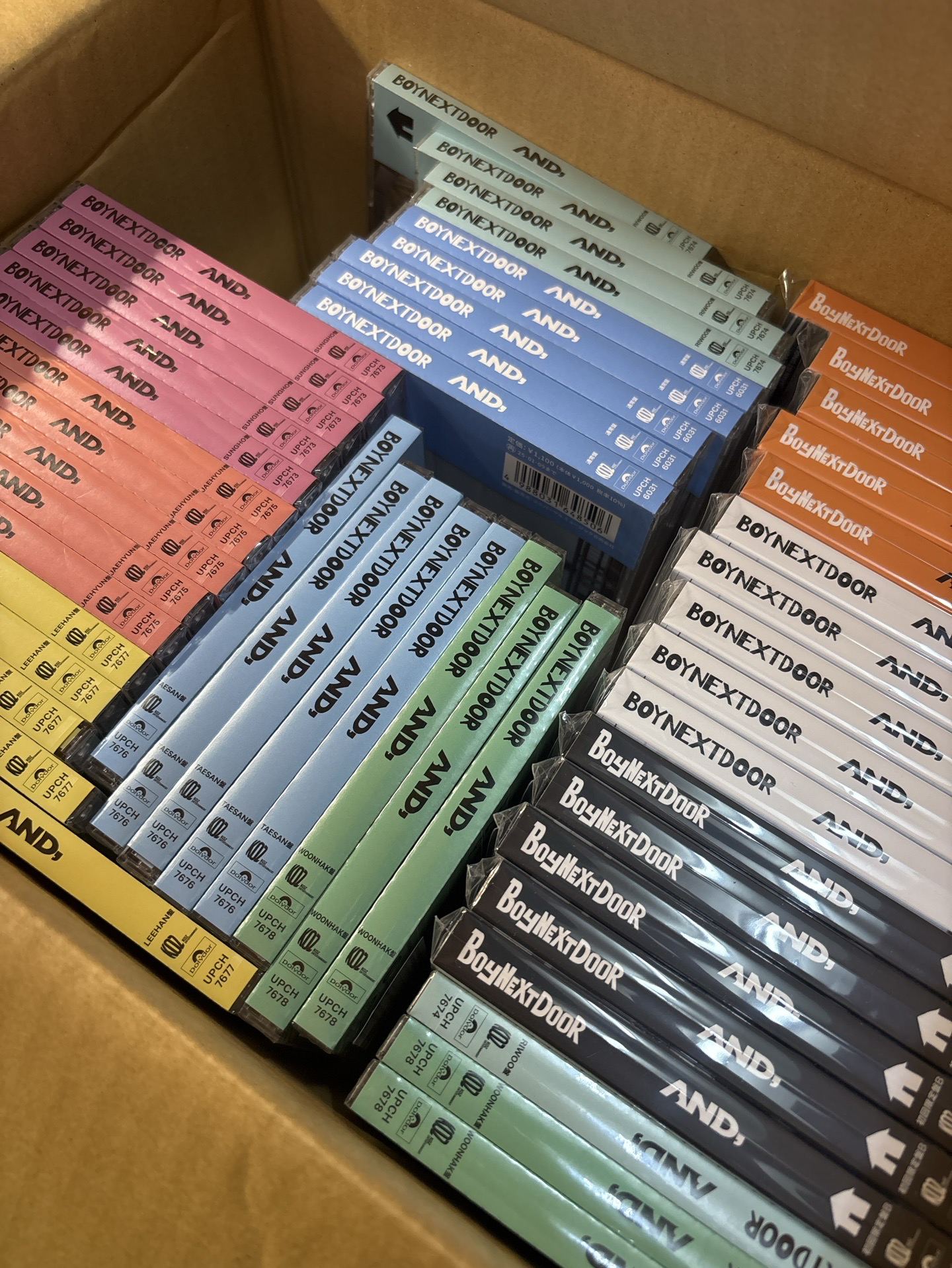 🌟BOYNEXTDOOR AND, 日專全新未拆