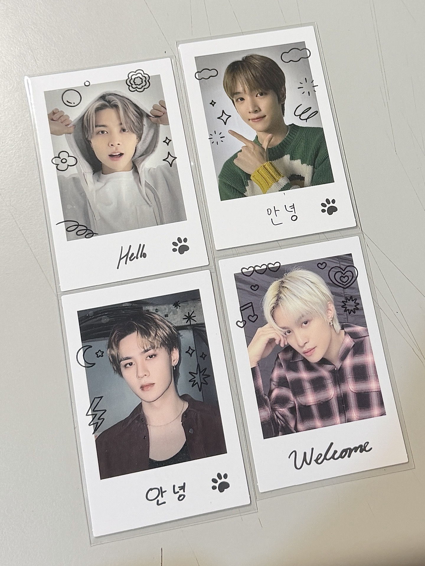 NCT HOME 拍立得小卡