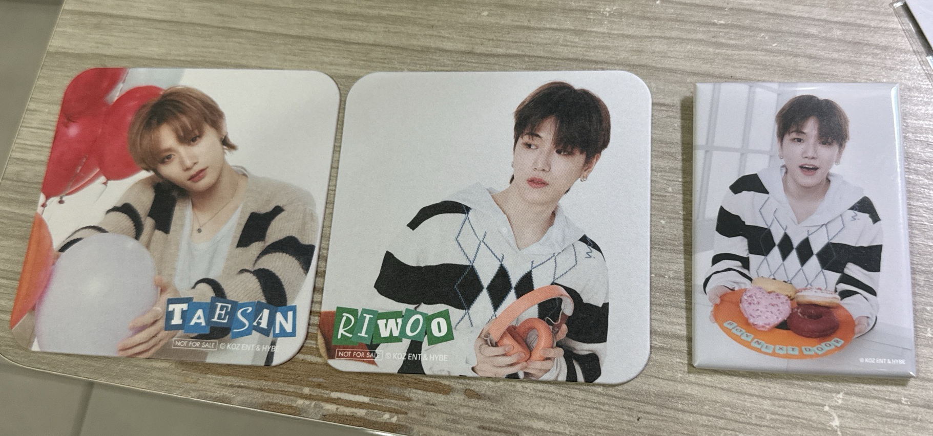 BND TAESAN RIWOO日咖周邊