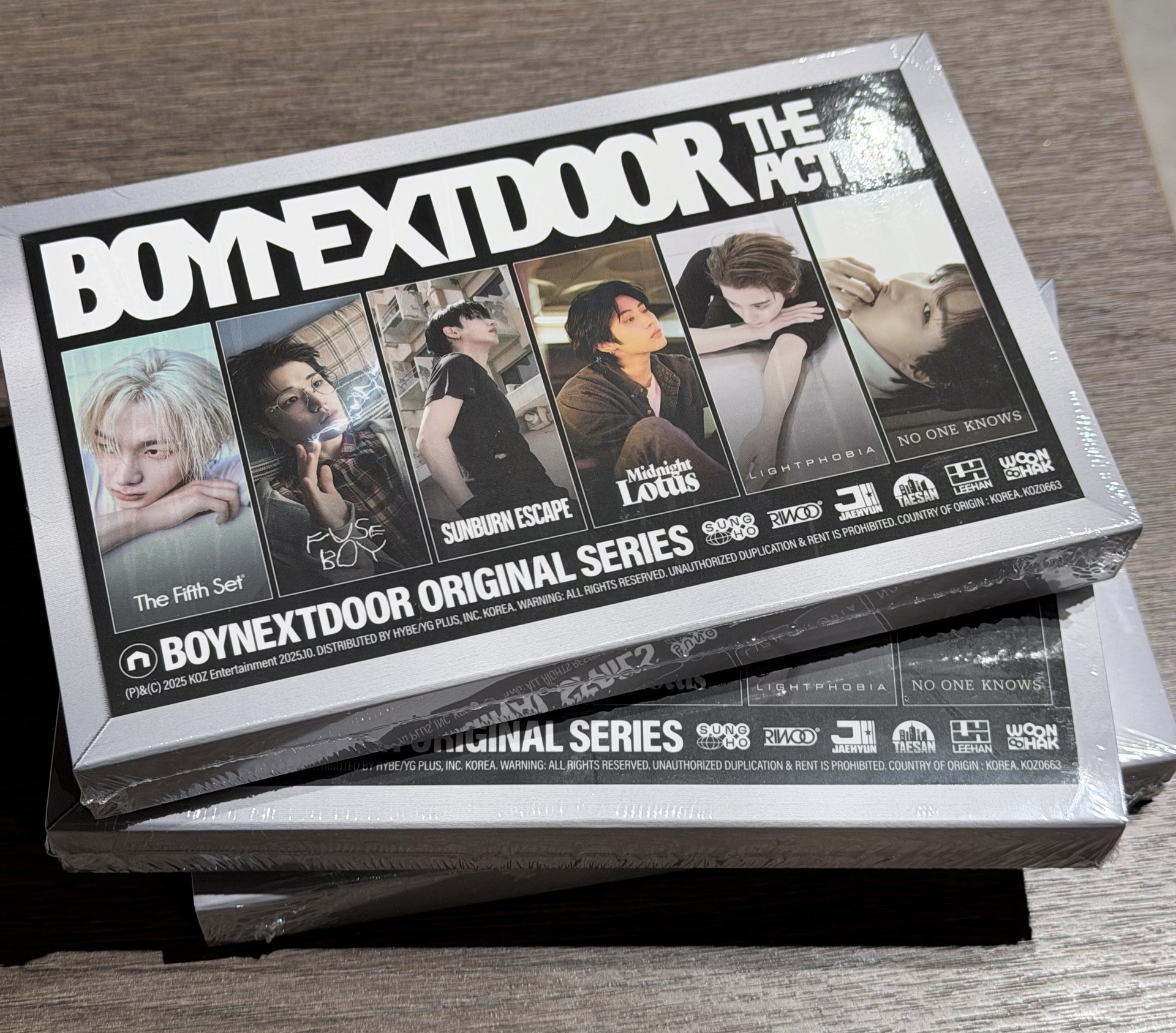 ❄️The Action 專輯 單封 Frame Ver.