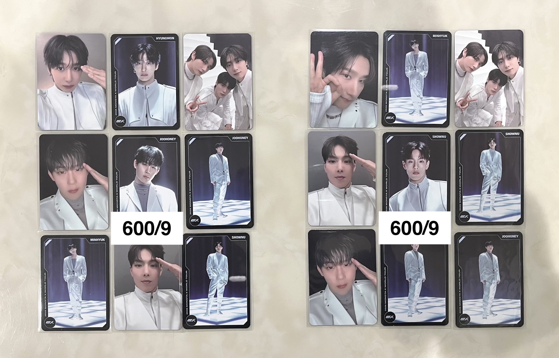 Monsta X 世巡卡包隨機卡