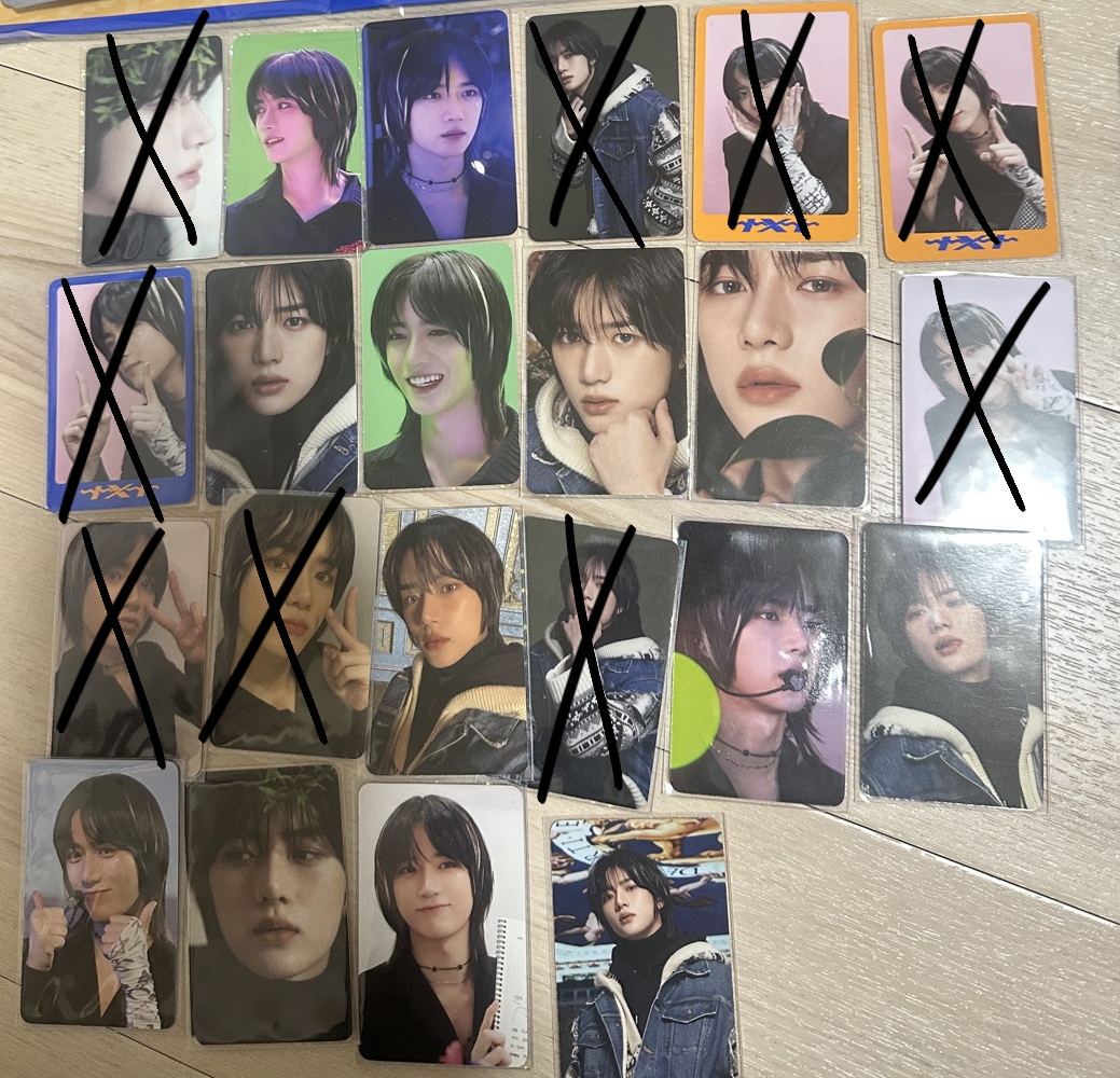 一次收部份☘️雜誌卡