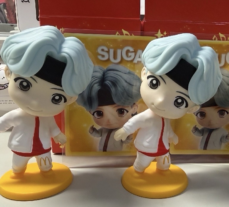 Suga麥當勞公仔