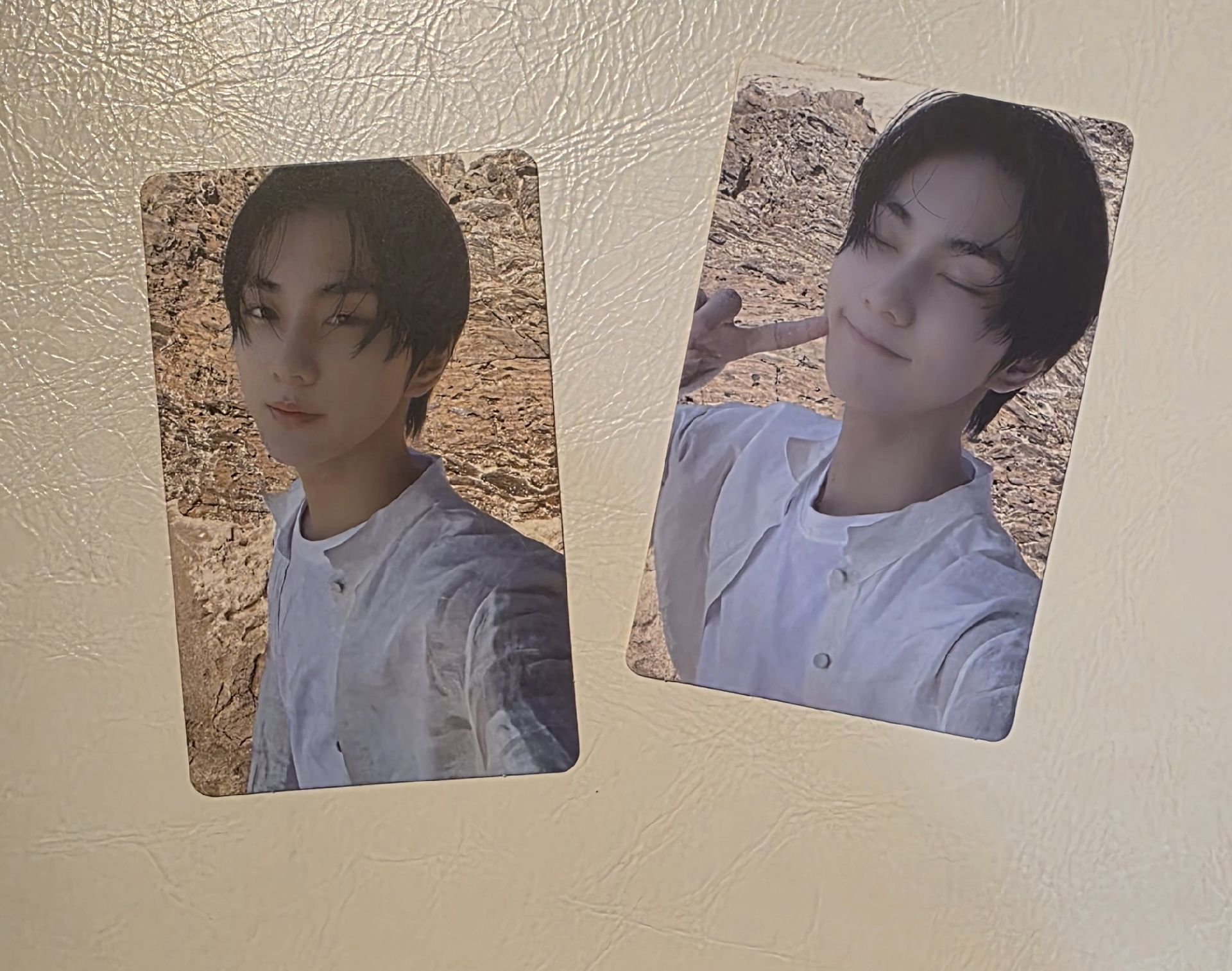 元 正一 專卡  海邊元 搓臉 2張