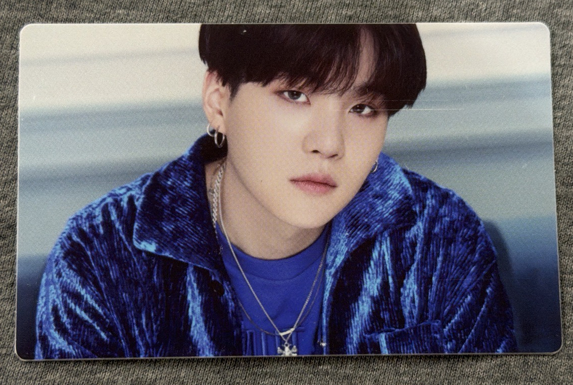 BE   豪華版 幸運卡 橫版 未公開 suga（廠損）