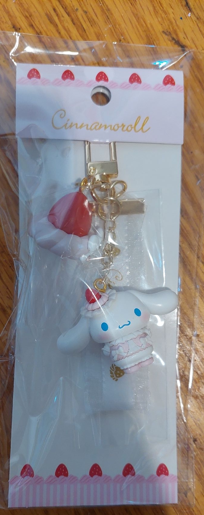 大耳狗 草莓蛋糕 吊飾 鑰匙圈