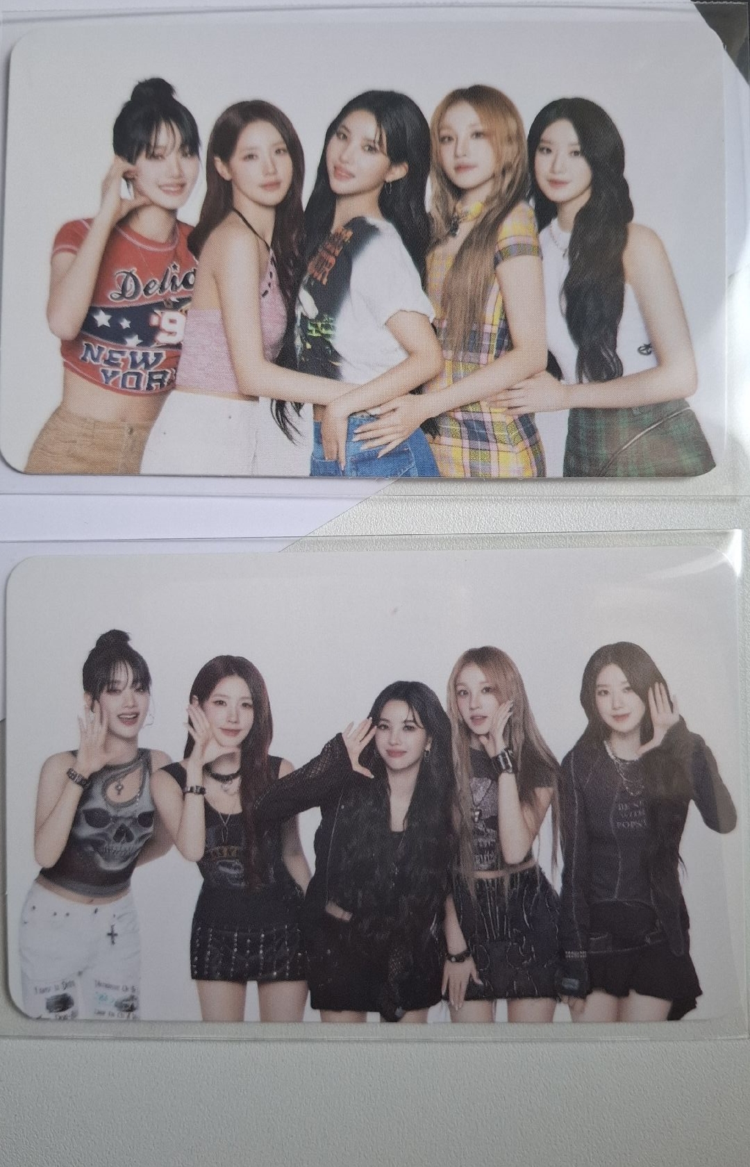 漢堡團卡兩張不拆