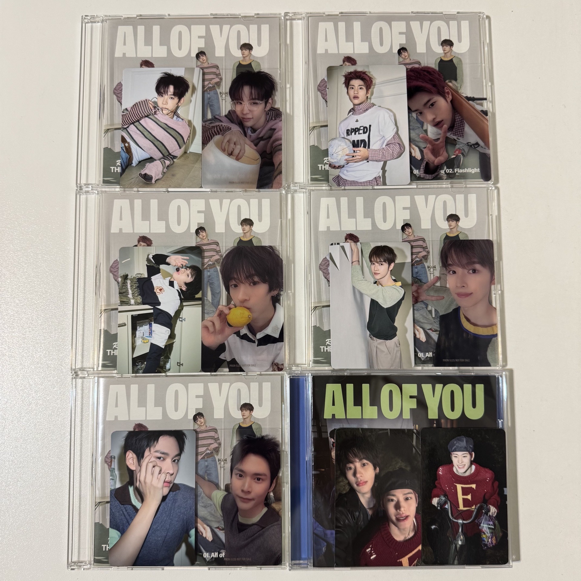 Riize 日專all of you東蛋紀念盤/通常盤