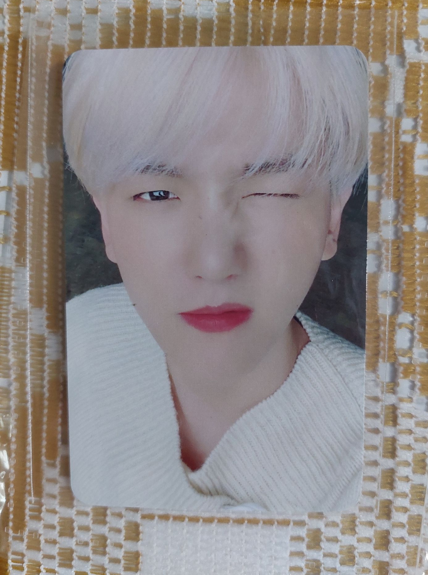 伯賢日專 Disappeared版專卡