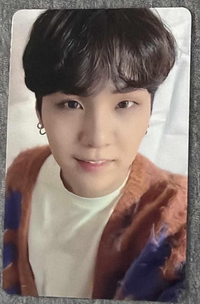 BE wvs 特典卡 首批 suga