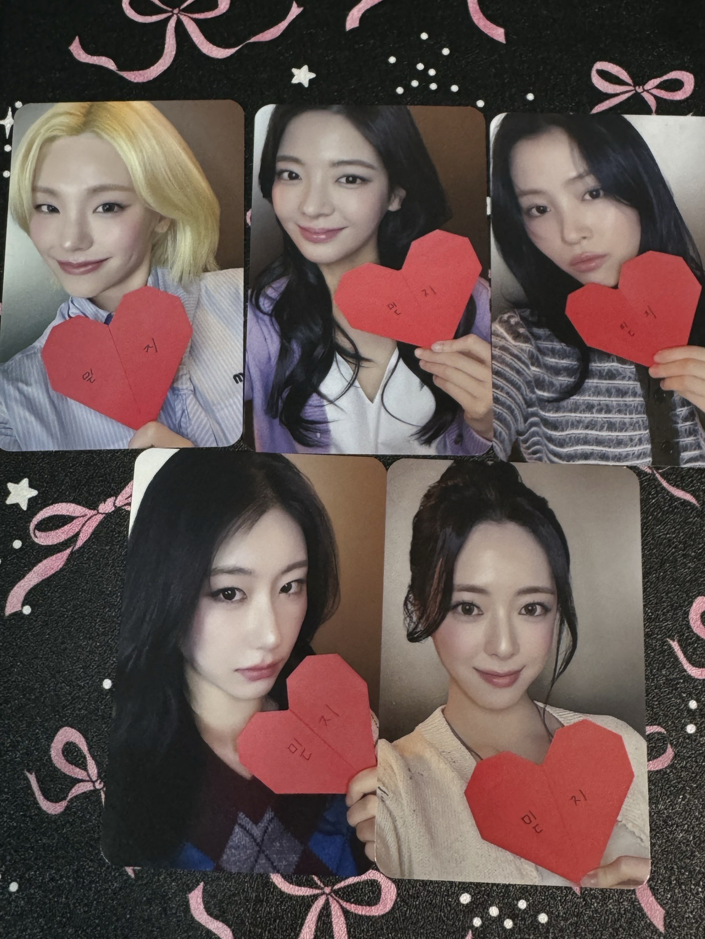 ITZY MS簽售中簽卡一套