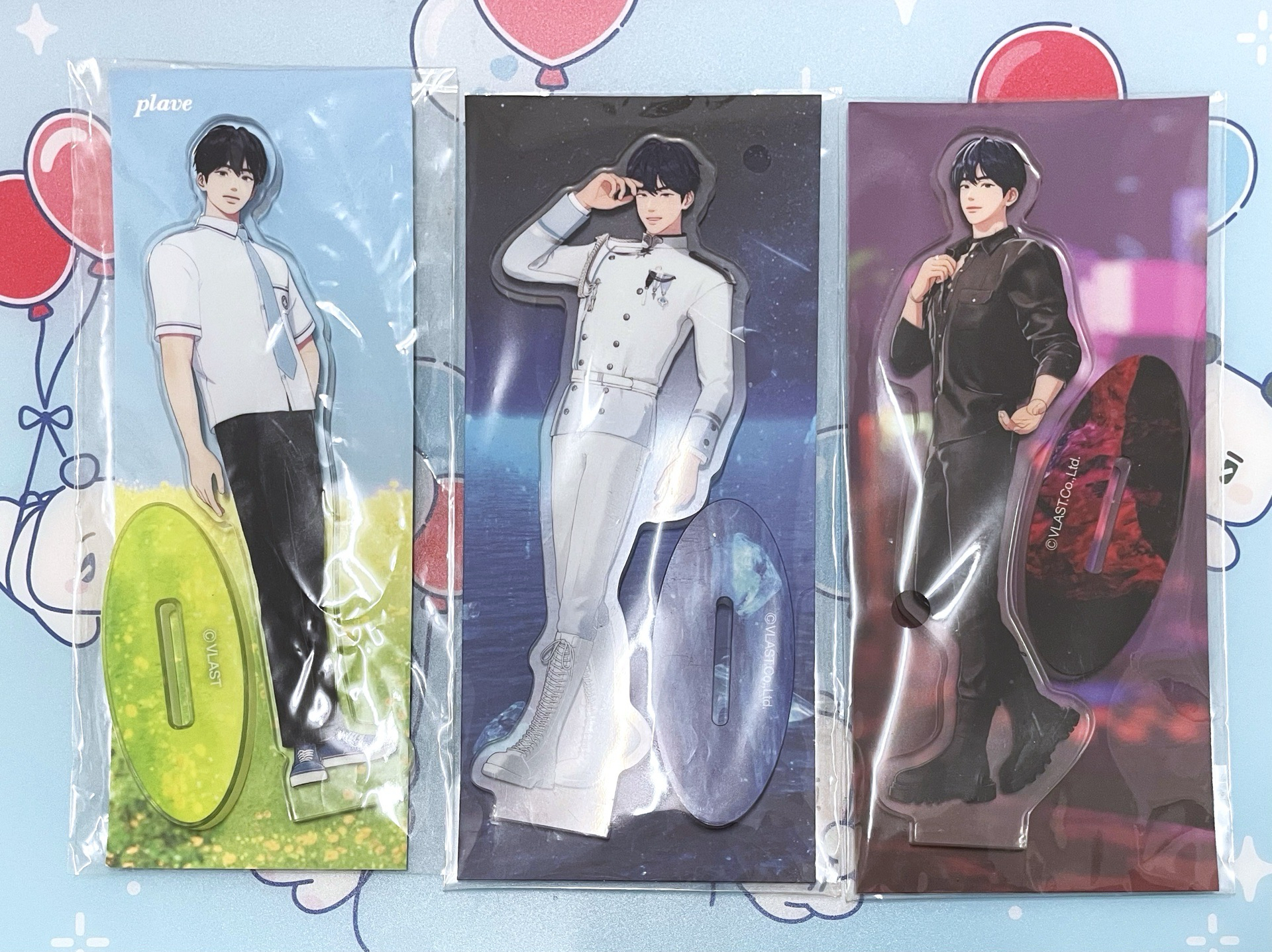 Plave 立牌 克羅塔 應援扇吊飾