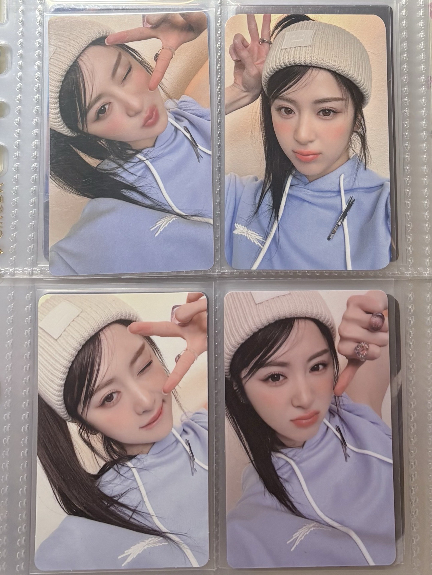 UNFORGIVEN 藍色帽踢造型 允