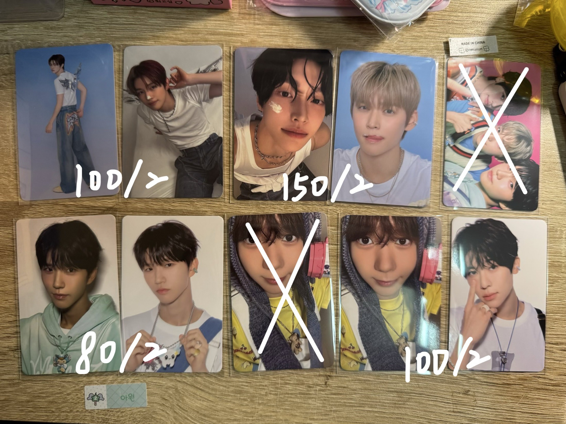 RIIZE&WISH｜年曆隨機卡