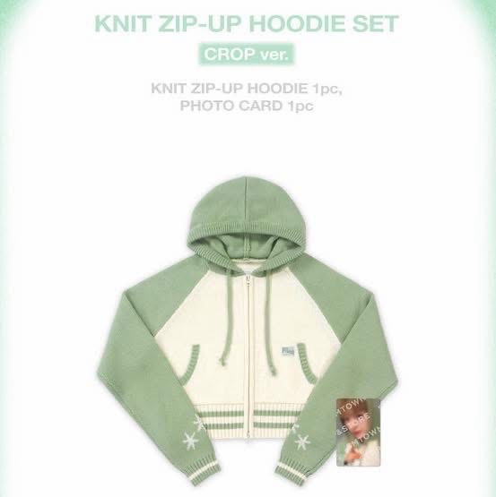 一巡短版針織外套