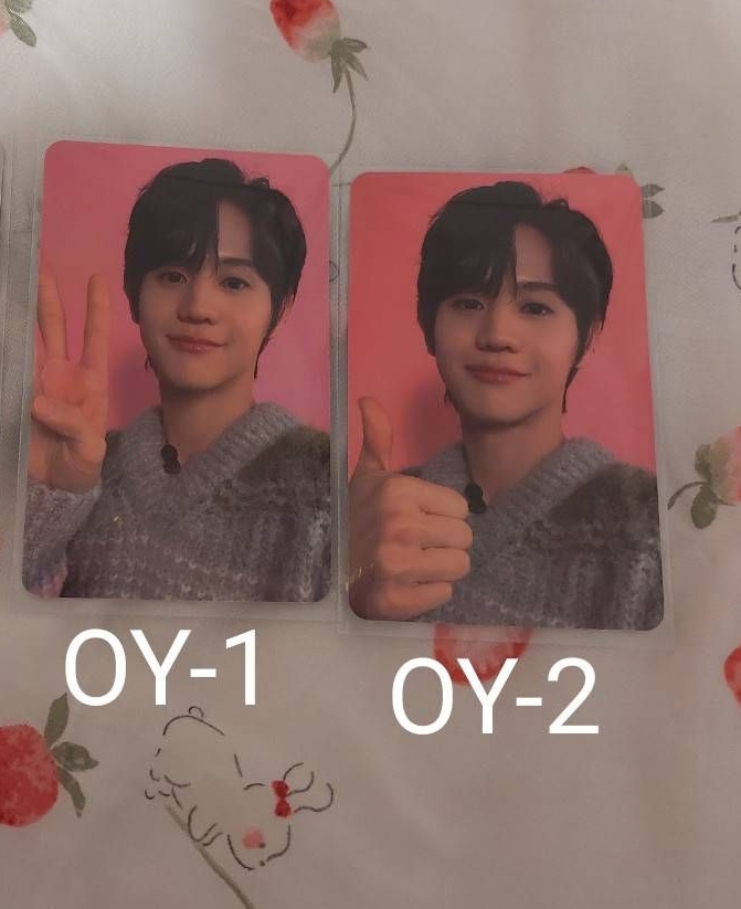 耀燮 SOLO UNLOVED ECHO 特典卡 OY Olive Young HIGHLIGHT