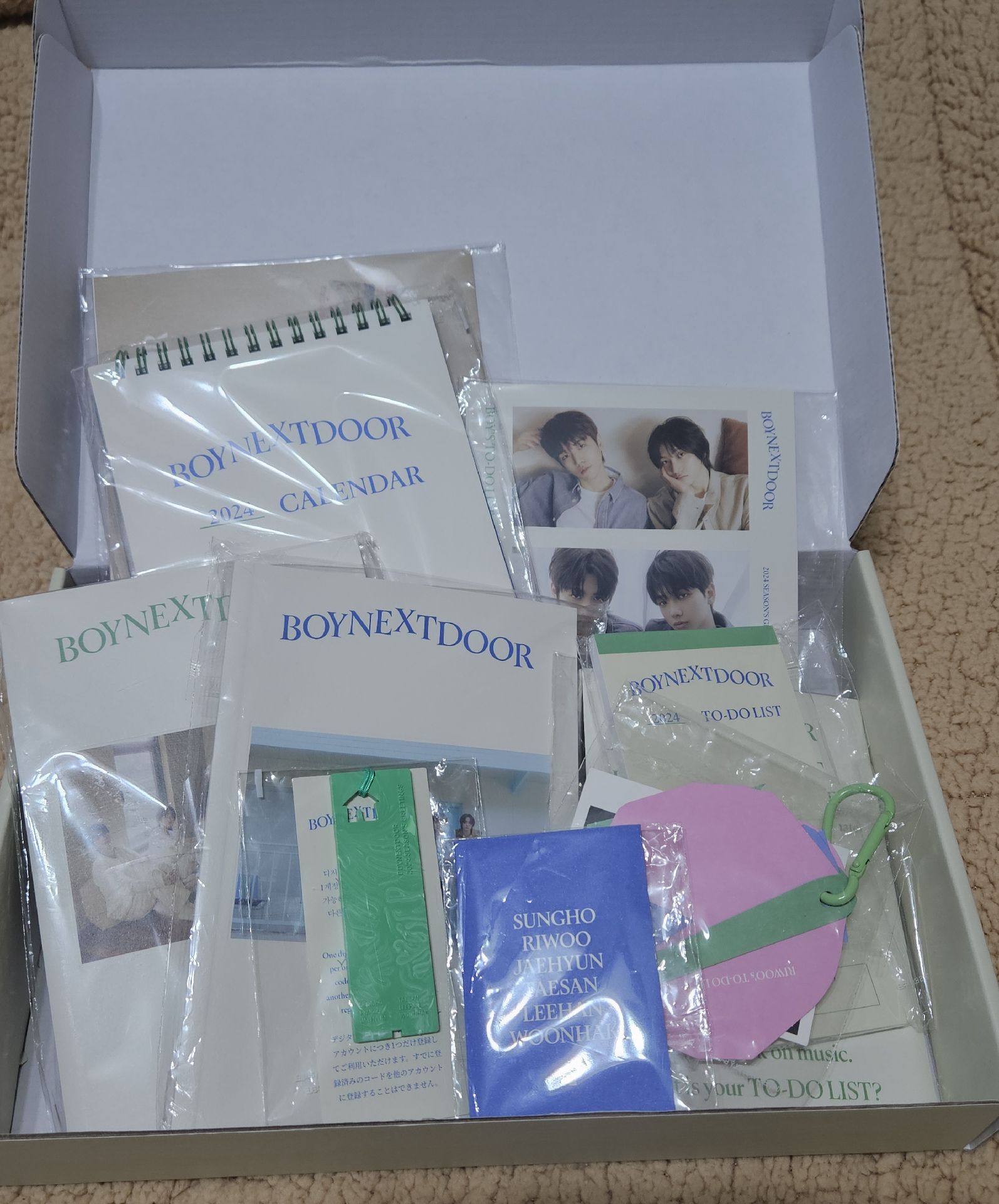 2024 Boynextdoor年曆