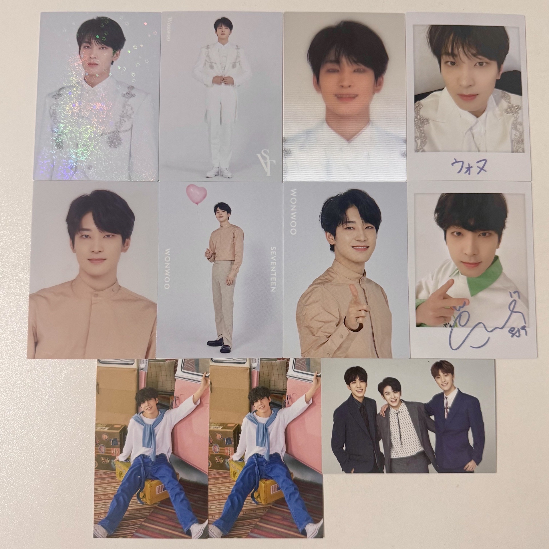 seventeen 圓佑2016-2020官方小卡盤