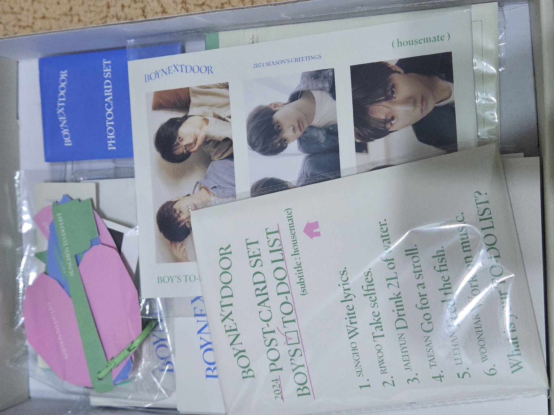 2024 Boynextdoor年曆 已掃