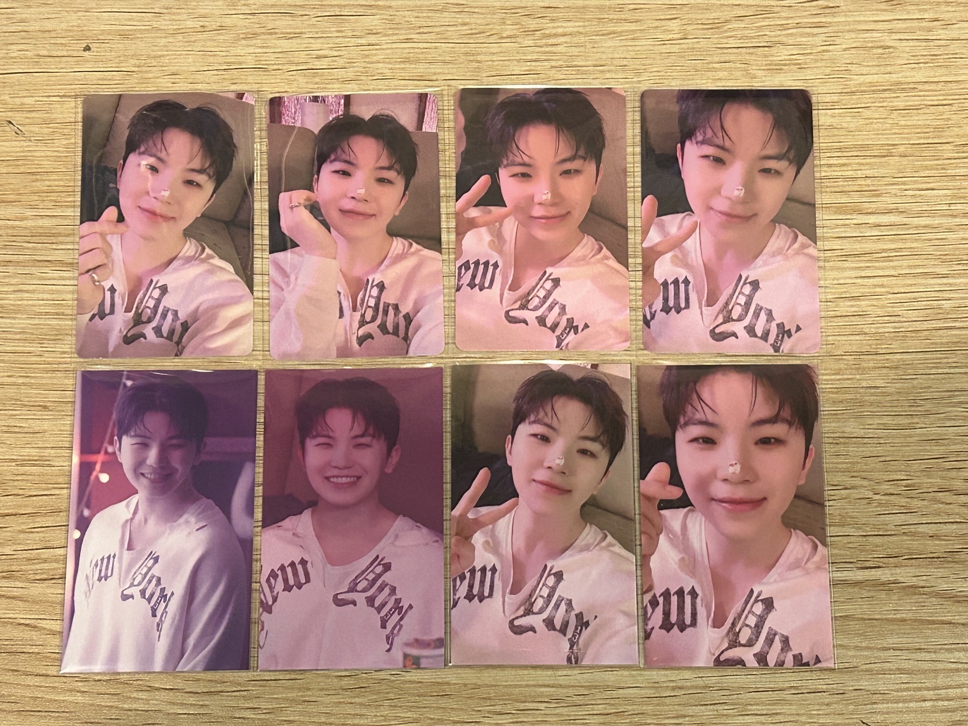 李知勳小卡 消費期限8張不拆