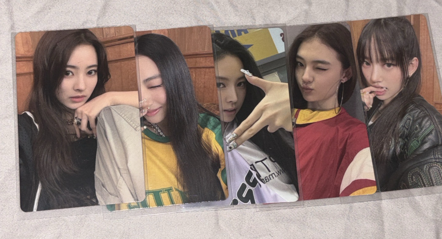 喵喵喵一套五張不拆