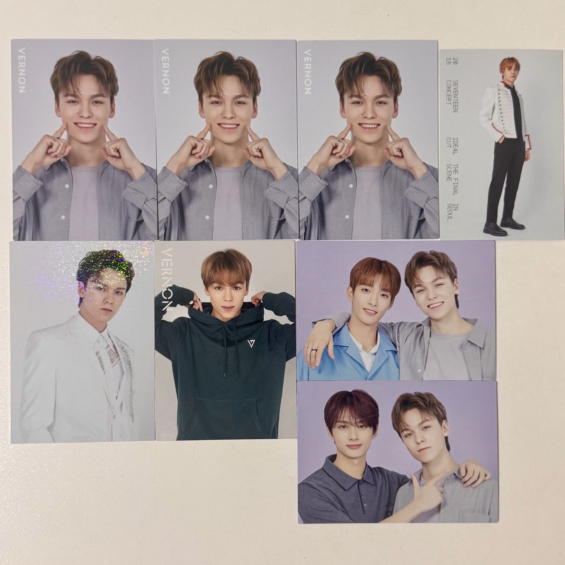 seventeen Vernon 2016-2020官方小卡盤